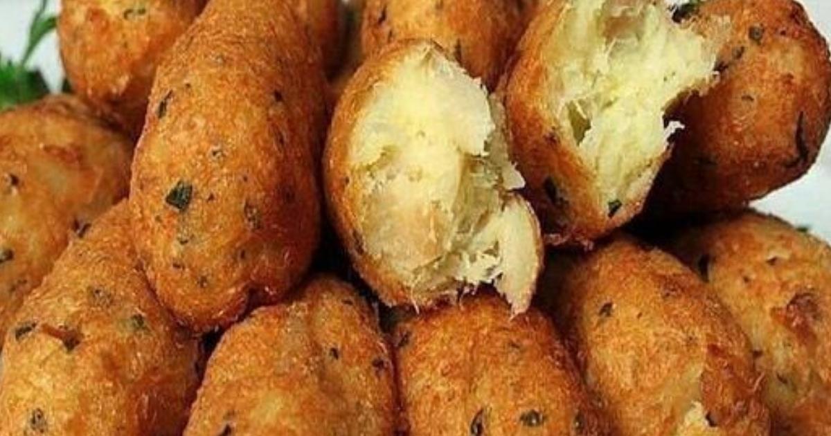 Bolinho de Bacalhau Prático e Saboroso!