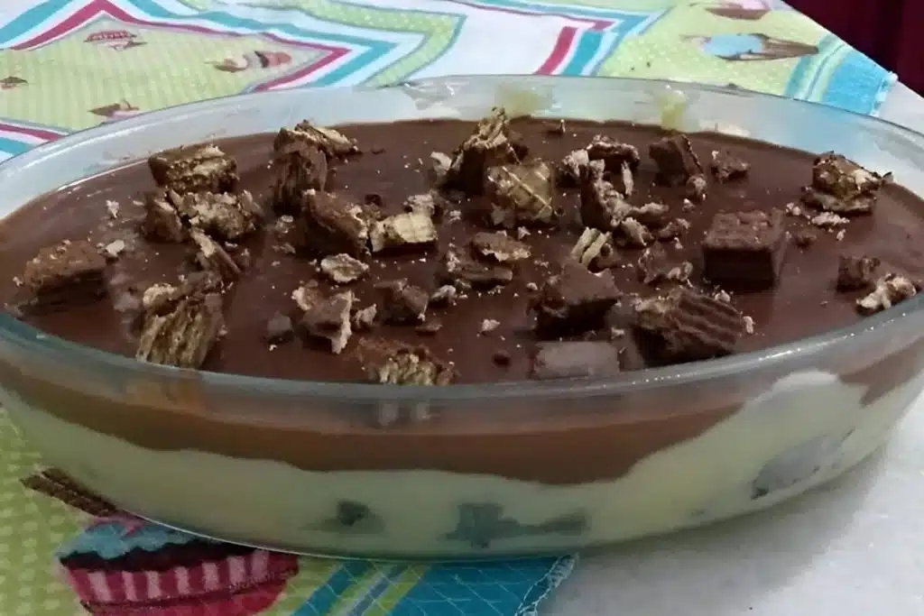 Pavê de bis fácil e delicioso a sobremesa que faço todos os finais de semana