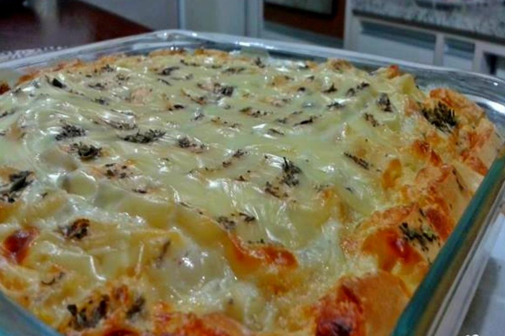 Torta liquidificador de frango, que tal essa torta no jantar de hoje?